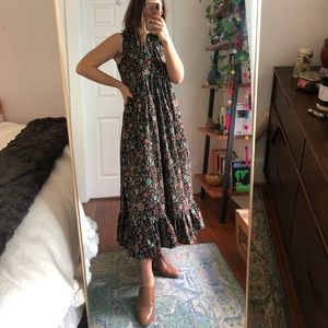 Le Bazar Costal floral maxi dress